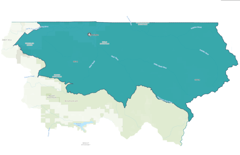 Darrington OZ Map